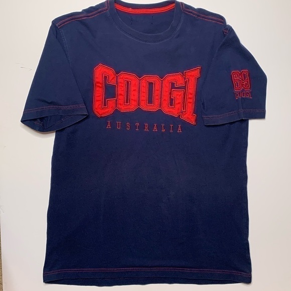 COOGI Vintage 1980s Embroidered Tee - Picture 1 of 11
